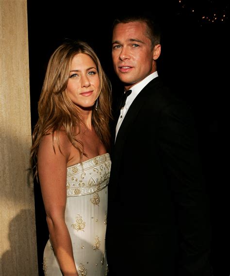 aniston brad pitt|Brad Pitt, Jennifer Aniston e a história por trás da foto。